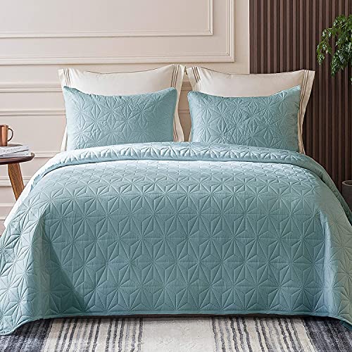BSB HOME® 100% Cotton Ultrasonic 280 Tc Solid King Size Quilted B...