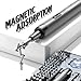 ANVANNA Electric Screwdriver, Precision Screwdriver Set, 120-in-1 Magnetic Bits, Magnetic Storage, 5 Torque Settings, Mini 3.7V Power Screwdriver Repair Tool Kit for PC RC Electronic - GREY