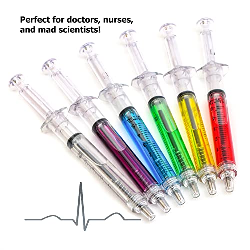 Allures & Illusions Syringe Pen , Mixed Color 60 Count(Pack Of 1) #TOP1