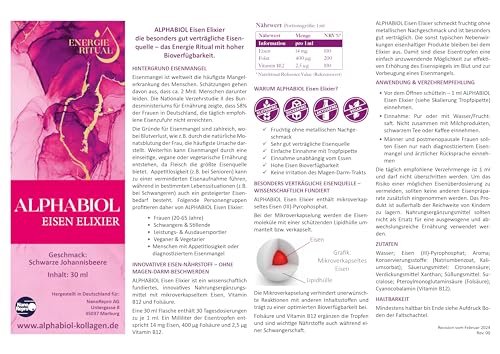 Eisenpräparate flüssig Alphabiol NanoRepro Elixier mit Eisen und Vitaminen