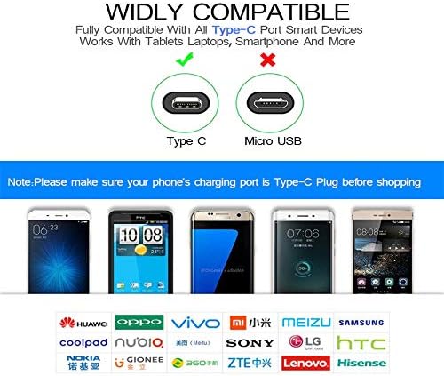 Galaxy Tab A8 10.5 / Galaxy A04s / S21 FE Nylon double Braided USB C Charger Lead Fast Charging Cable 1M for Samsung Galaxy A40 A41 A21S A22 A03S A02S A70 A50 A71 A51 A20E A90 5G (SILVER)