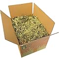 Bunny Bistro Botanical Leaf Mix Hay Boxes - Natural Food Box for Rabbits, Guinea Pig Food