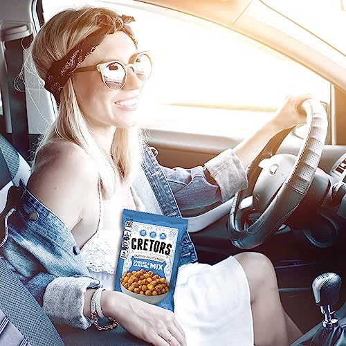 G.H. Cretors’ Gourmet Caramel Corn Popcorn – Irresistible Cheese & Rich Caramel Flavor in Convenient Individual Bags, 7.5 Oz (6 Pack)