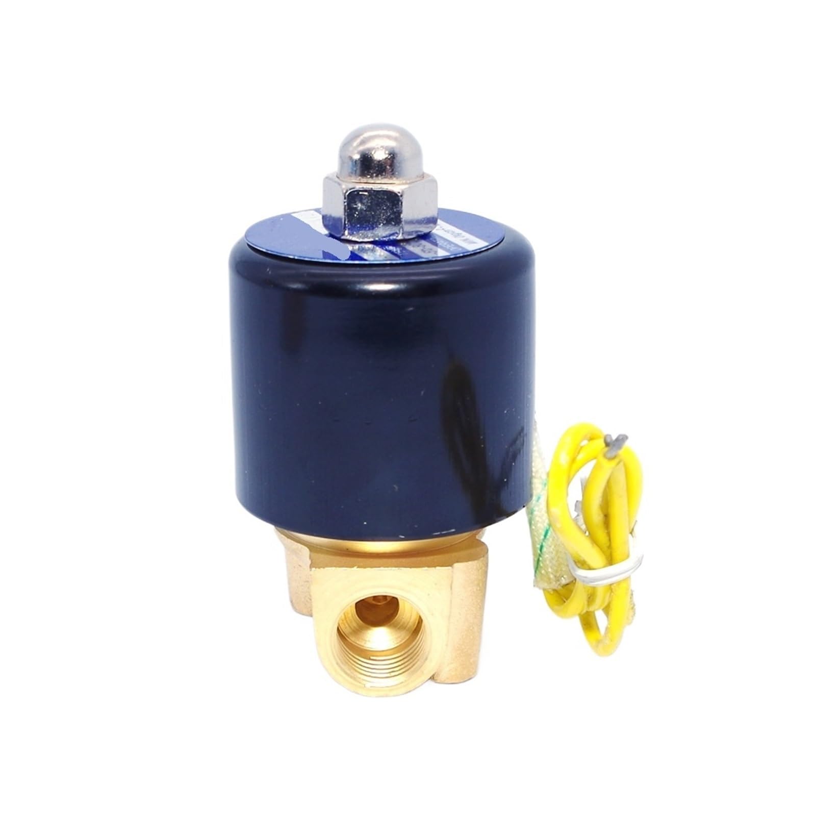 Électrovanne 2W-08K laiton 1/4 pour stopper les fuites d'eau et gaz en 24V