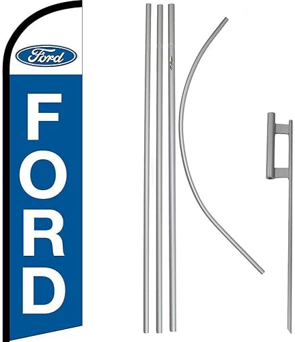 Premium Windless Flag & 16' Flagpole KitGround