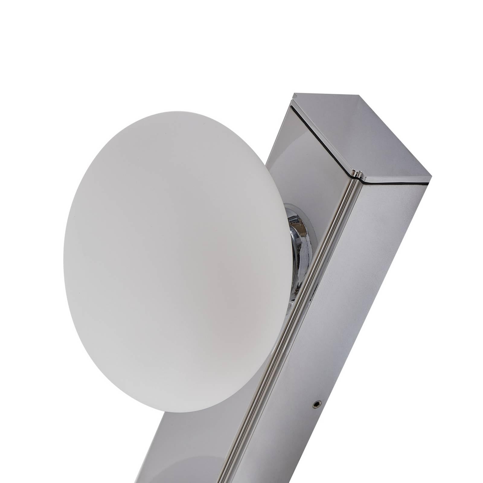 Lucande LED Wandleuchte, Wandlampe Bad Myrra (spritzwassergeschützt (Modern) in Chrom aus Aluminium (4 flammig) - Wandleuchten Spiegelleuchte Badezimmer Wandbeleuchtung Badezimmerleuchte