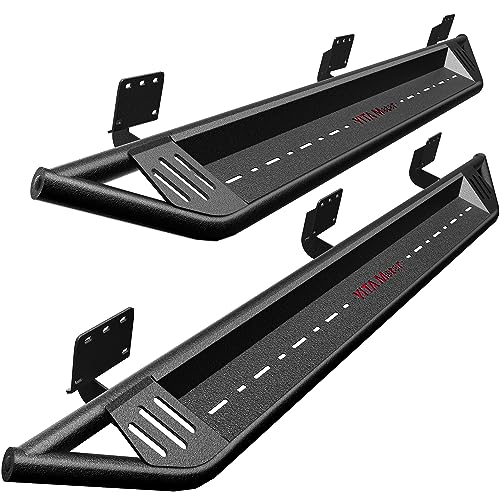 YITAMOTOR Running Boards, Drop Side Steps Compatible with 2019-2025 Ram 1500 Crew Cab New Body Style, Black Powder Coated Off-Road Nerf Bars 19-25 Crew Cab Black Black-Alloy Steel