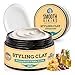 Hair Clay for Men, Best Pliable Molding Cream with Strong Hold & Matte Finish, Product for Modern Hairstyles- 2 OZ, Smooth Viking