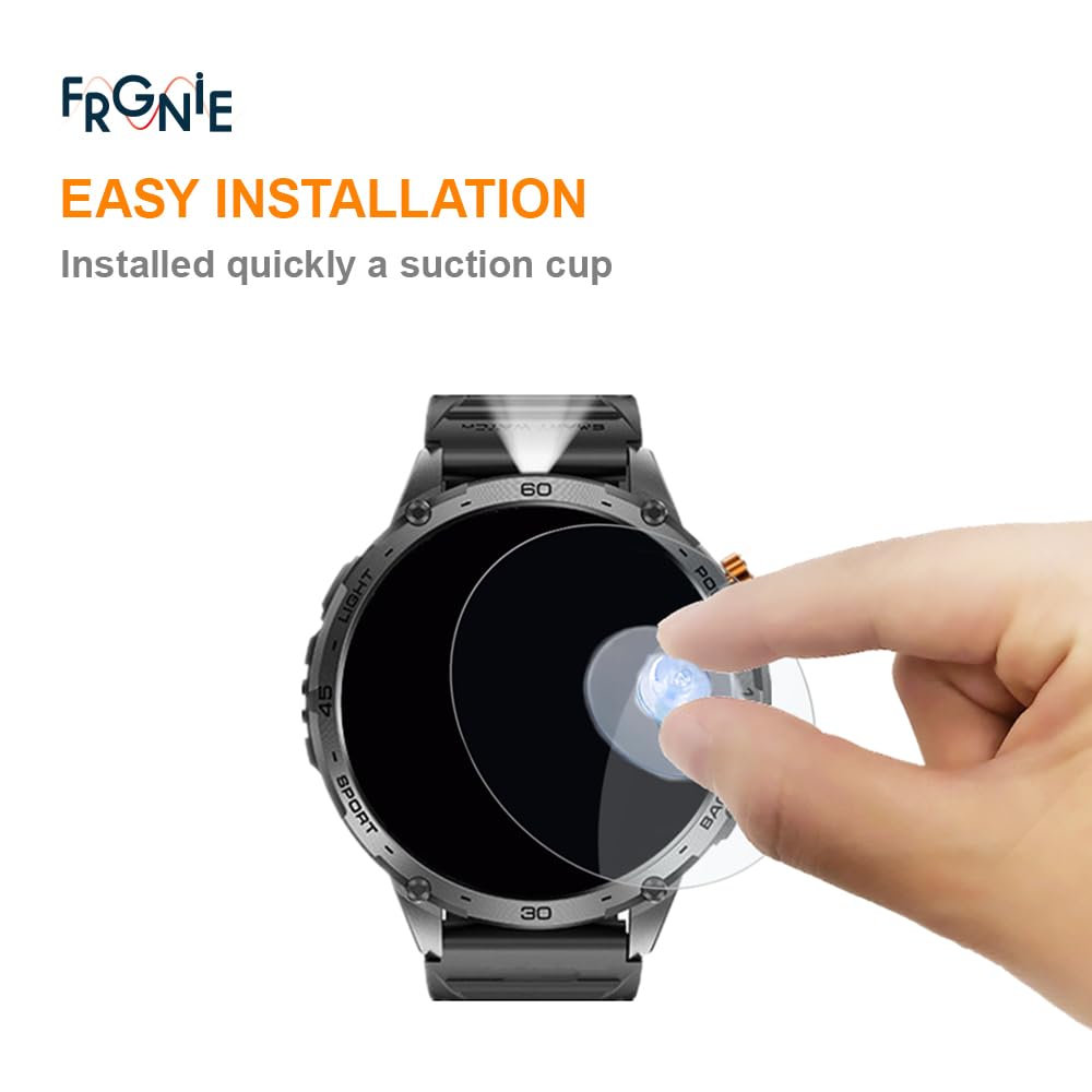 LIGE TX2 Protector de pantalla 1,75 pulgadas HD cristal compatible con HIRREO EF12 (3 unidades)