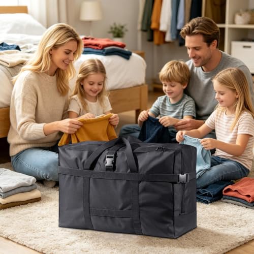 Grand sac de sport pliable pour vêtements et étagères de rangement - 3