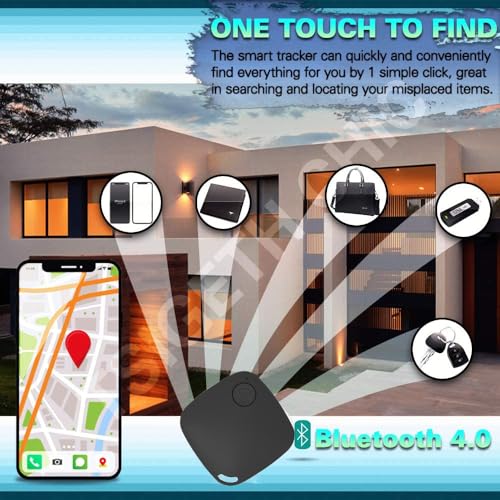 Key Finders Smart Bluetooth Tracker, Item Locator GPS Tracking Device APP Control Compatible with iOS Android for Keys, Pets, Phone, Wallet, Handbag Key Finders Smart Bluetooth Tracker, Item Locator GPS Tracking Device APP Control Compatible with iOS Android for Keys, Pets, Phone, Wallet, Handbag