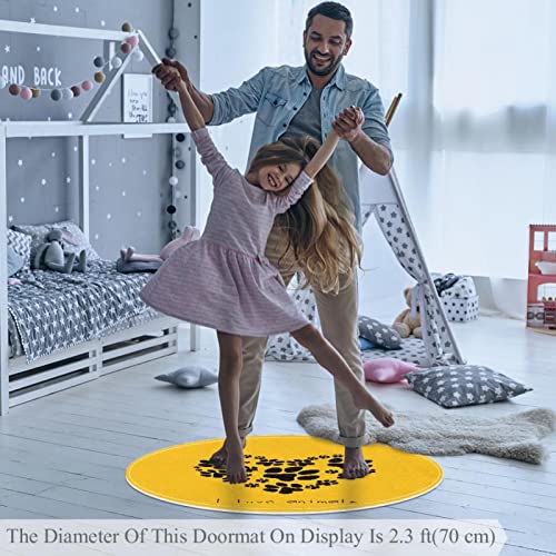 Tapis pattes de chien JDEZ pour créer un coin de jeu chaleureux dans la chambre - 5