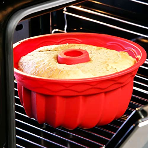 Formas de Silicone Assadeiras Antiaderente Suporta 230°C Para Forno Freezer Air Fryer Micro-ondas Bo