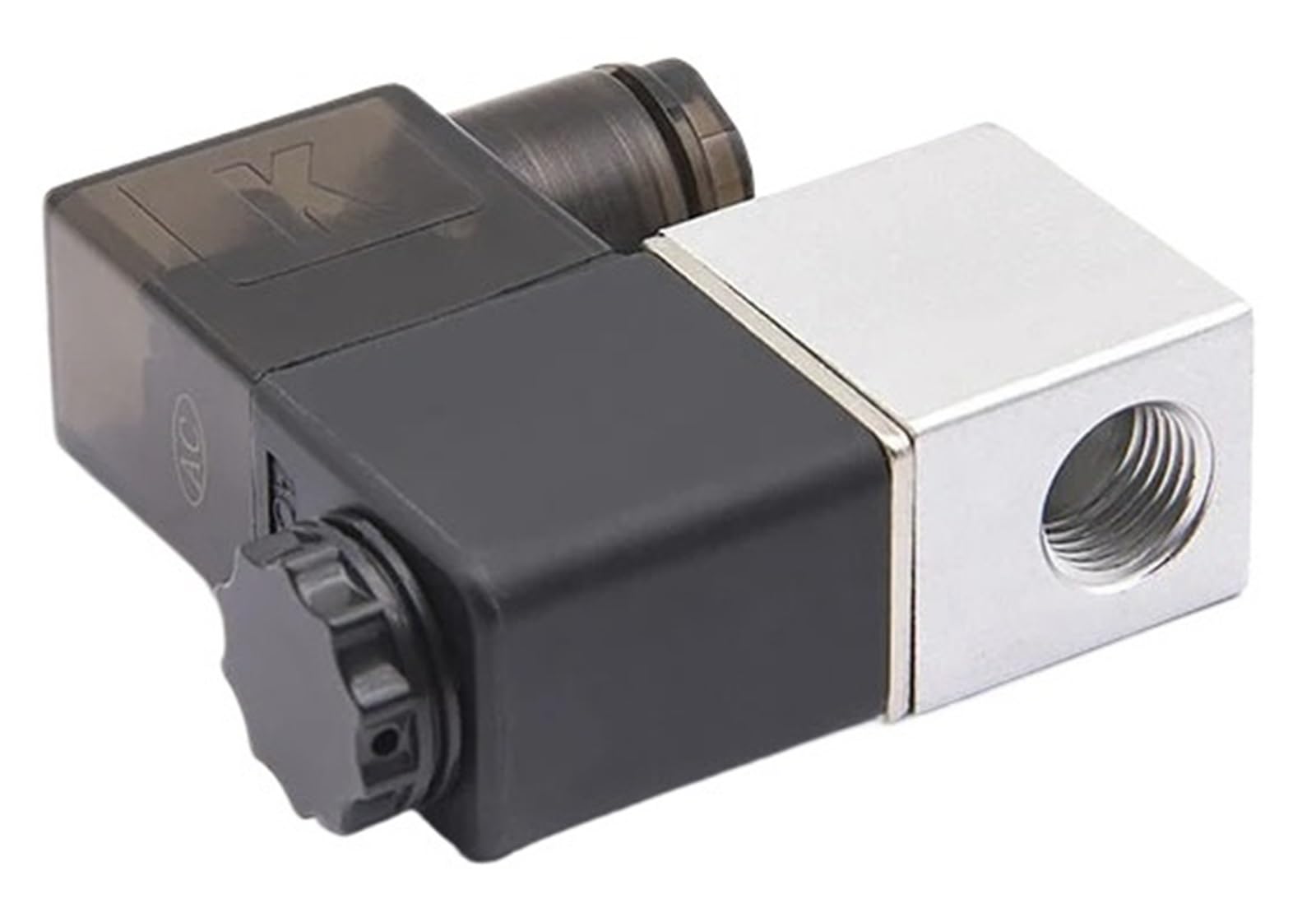 2V025-08 Pneumatyczny zawór sterujący normalnie zamknięty/otwarty 12 V 24 V 220 V 1/10.2 cm BSP 2-drożny 2-pozycyjny zawór elektromagnetyczny powietrza 2V025-08 woda (2V025-06, DC12V_NORMALLY