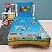 Produktbild Super Mario Winter-Bettwäsche Set für Jungen · Kinderbettwäsche 135x200 80x80 cm aus 100% Baumwolle in Biber/Flanell Qualität · Mario und Luigi Motiv