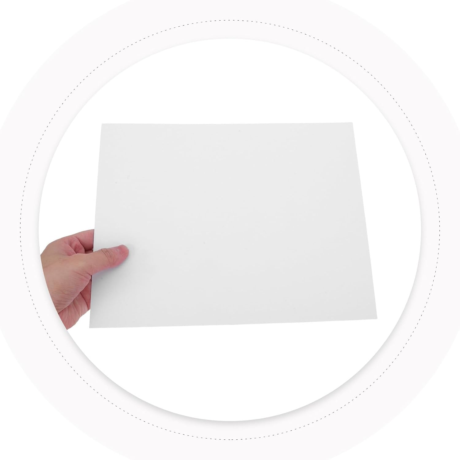 70pcs White Card Stock Paper 180gsm for Printing, Scrapbooking Crafts