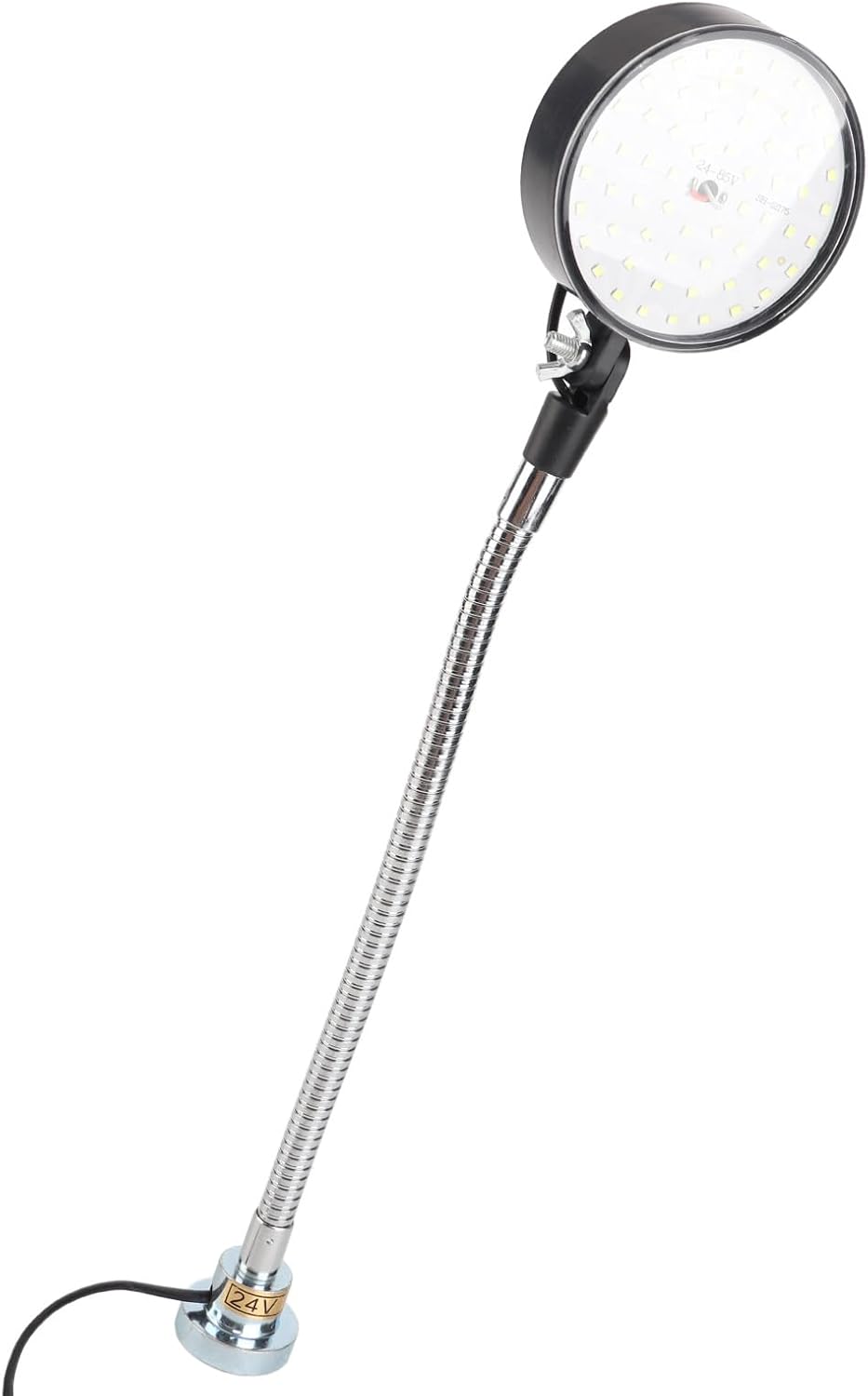 Magnetic Base Lamp High Brightness Alloy Steel Flexible Gooseneck Work Lamp for Reading DC24V