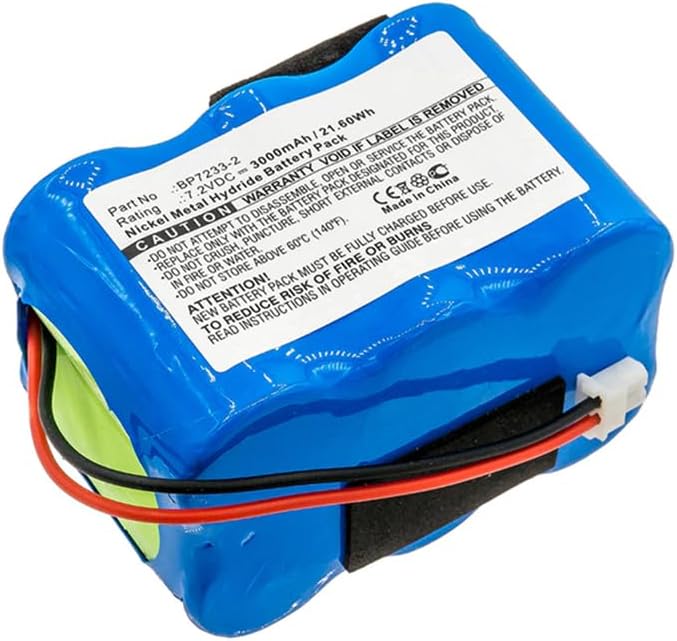 BP7233-2 Battery for Birdog Satellite Signal Meters USB Survey Multimeter NiMH 3000mAh 7.2v