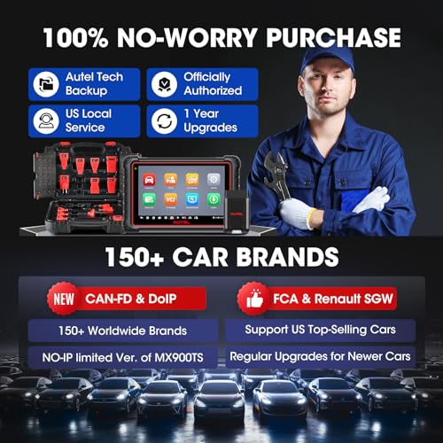 Autel Ferramenta de varredura de diagnóstico automotivo Maxisys MS906 do scanner (versão avançada do