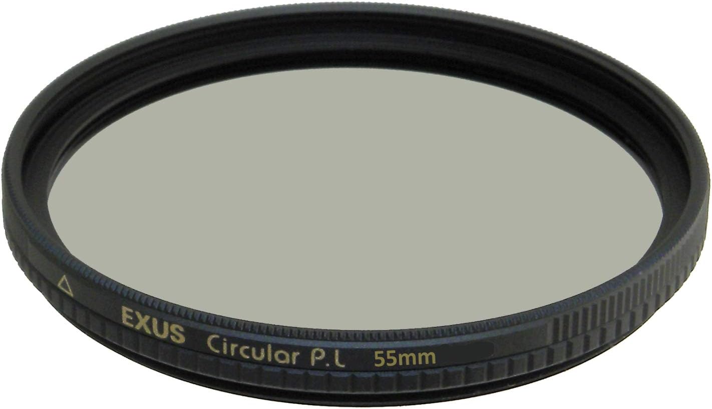 EXUS 55mm CPL Marumi Antistatic MC Slim Thin Filter Circular Polarizer Made in Japan …