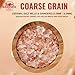 LA SALT CO Kashmir 2.2 Lbs Coarse Pink Himalayan Salt | Pure, Food Grade with 84 Trace Minerals | Supports Healthy Circulation & Helps Reduce Inflammation | Kosher, Vegan, Non-GMO, & Cruelty-Free