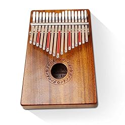JINGC HENMA Professional Kalimba 17 Touches Clavier Percussion K17K Acacia Thumb Piano Finger Marimba EVA Haute… - Les Beatles, Paul McCartney, John Lennon, RIngo Starr, George Harrison JINGC HENMA Professional Kalimba 17 Touches Clavier Percussion K17K Acacia Thumb Piano Finger Marimba EVA Haute… – Image 3