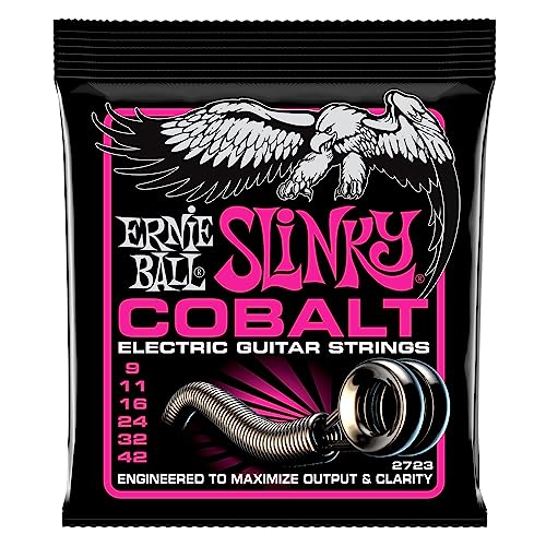 Ernie Ball Super Slinky Cobalt - Cuerdas para guitarra