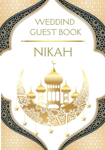 Nikah Wedding Guestbook: Elegant Islamic Wedding Guest Book