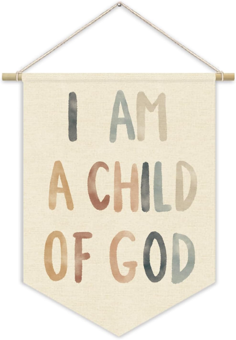 Homeschool Decor I Am A Child Of God Banner
