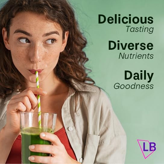 Miniatura 2 de Longevity Box Ultimate 100 Ingredient Super Greens Powder  10.58 oz 30 porciones de superalimentos en polvo Fórmula rica en vitaminas y minerales