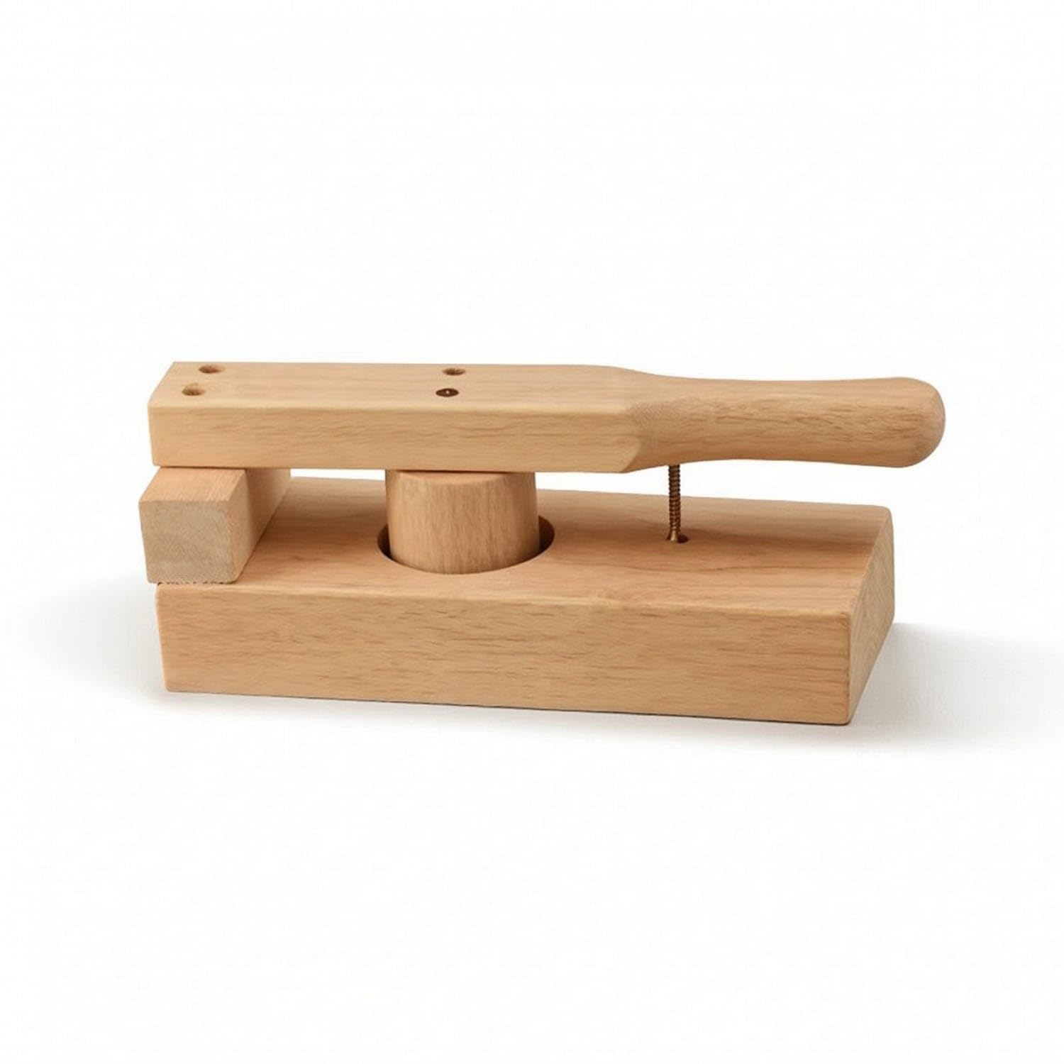 Deepened Wooden Pastry Press with Handle Versatile Pastry Pressing Mold Handheld Pastry Press with Mold Heavy-Duty for Bakers, Home Cooks, Baking, Snack Making, Kitchen, Wooden Press Mold-image-48