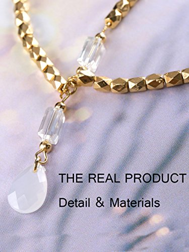 Jovono Boho Pearl Headchain Gold Bridal Wedding Headpiece Rhinestone Hair Chain Festival Costume Prom Hair Accessories For Women And Girls (Set E) #TOP3