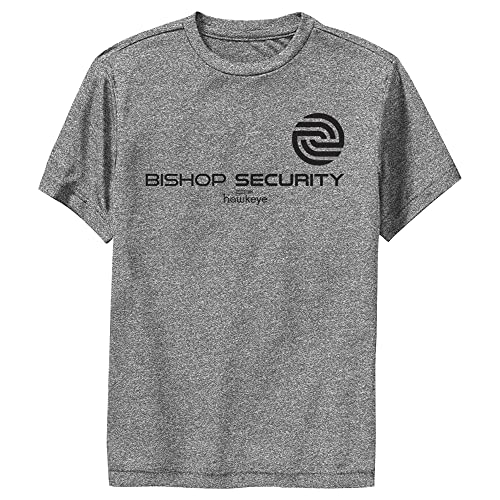 T-shirt Marvel Hawkeye garçon Bishop Security gris anthracite taille S vêtement enfant