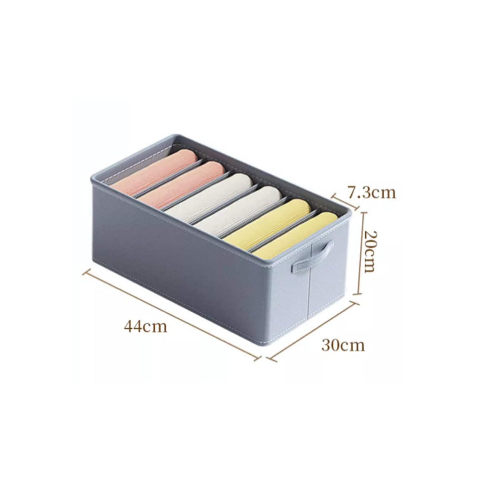 Scatola Portaoggetti Per Pantaloni E Vestiti Da 5 Pezzi,cassettiera Di Design A 6 Scomparti Grandi Scatola Portaoggetti Modulare Per Guardaroba Per Abiti,Organizzatore Per Manufatti Per La Casa A Stra