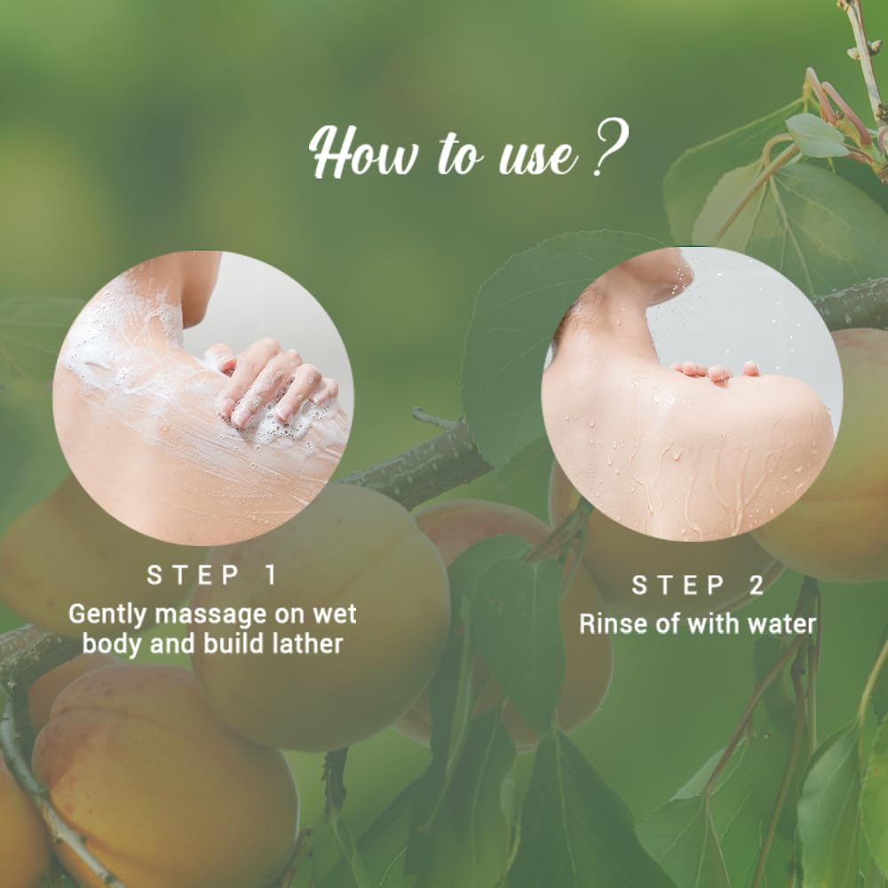 Biotique Bio Apricot Refreshing Body Wash | Keeps Skin Fresh and Clean | Brightens Skin and Reducing Dark Spots | 100% Botanical Extracts | Suitable for All Skin Types | 300ml 4