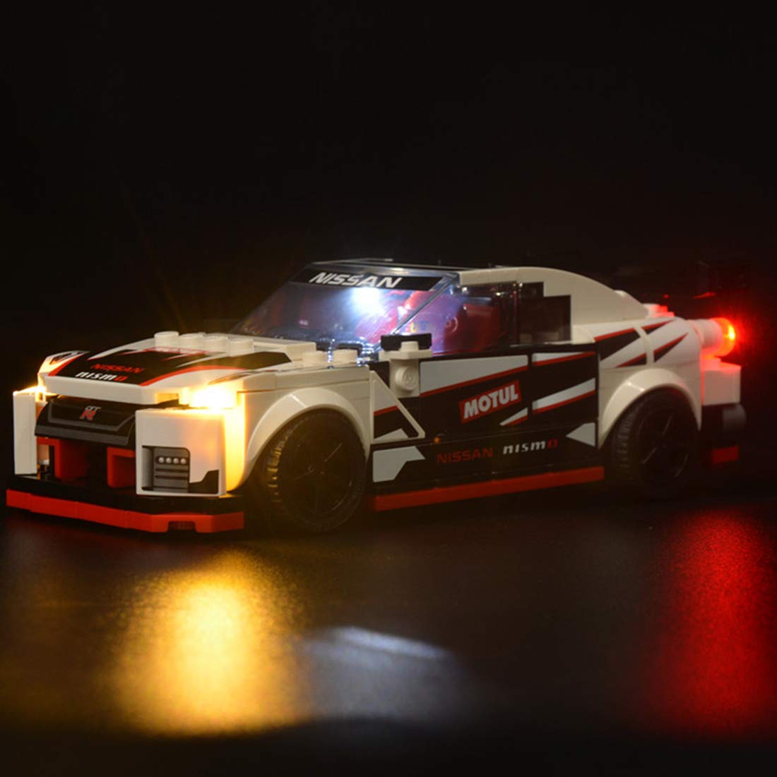 ColiCor Light Set for LEGO 76896 Speed Champions Nissan GT-R NISMO, LED Lighting kit Compatible with LEGO 76896