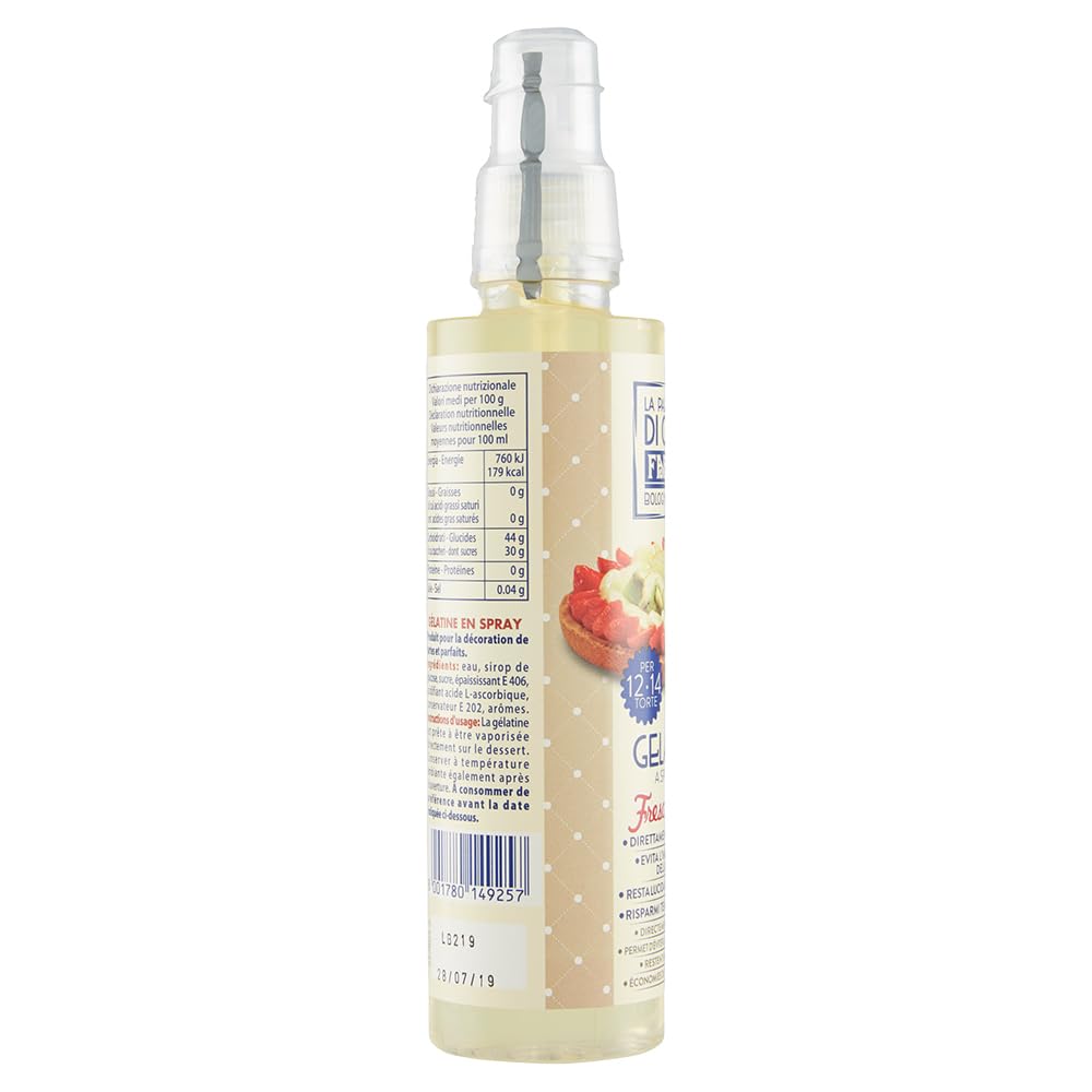 Fabbri Fresca Frutta Gelée a Spruzzo 150ml | Gelatina spray per dolci
