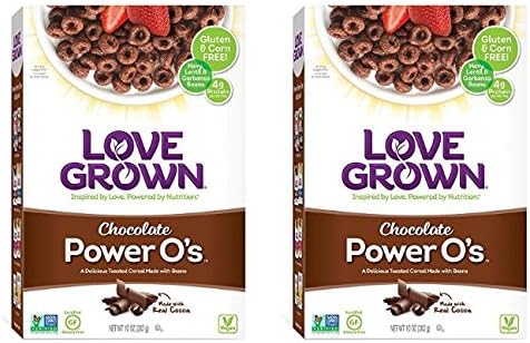 Love Grown Power Os Cereal, Chocolate, 10 Ounce (Pack of 2)