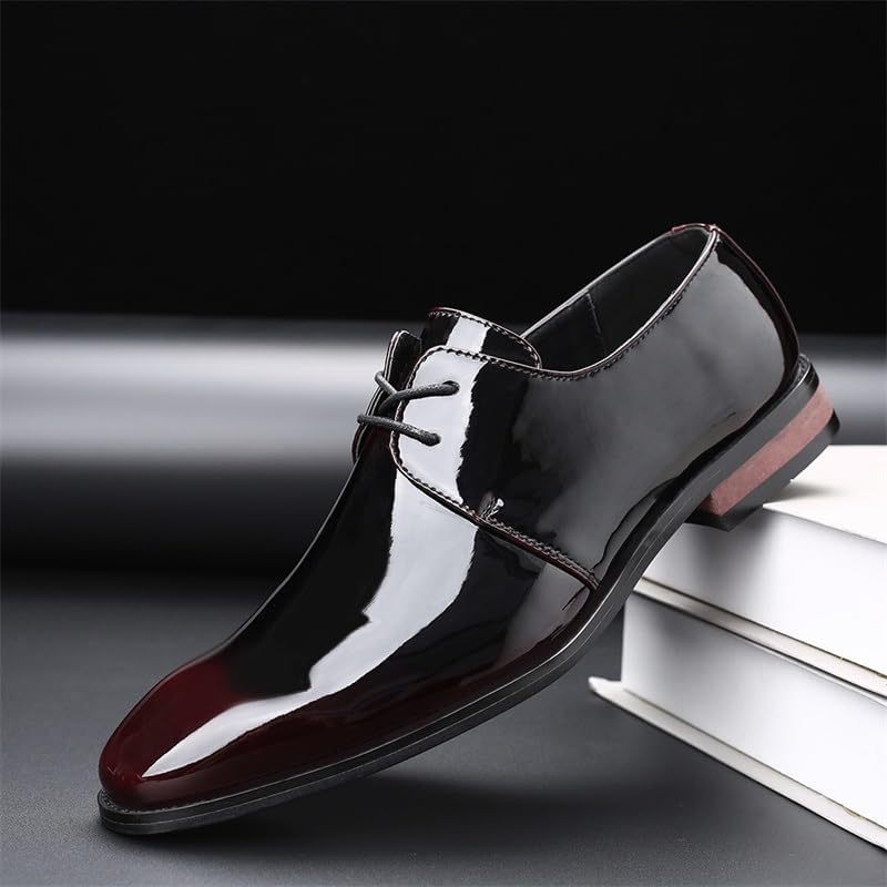 Men's Leather Shoes Stylish Casual Shoes Commuting Shoes