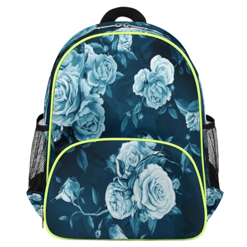 Sac à dos motif roses foncées idéal pour la rentrée en crèche et l'école maternelle