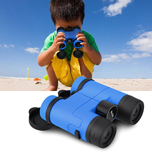 Asixx 8X30 Kids Binoculars, 2 Colors Child Outdoor Binocular Or Children Telescope Toy Gift,Teens Toys Telescope Dustproof And Waterproof, 6X Magnification(Blue) #TOP2