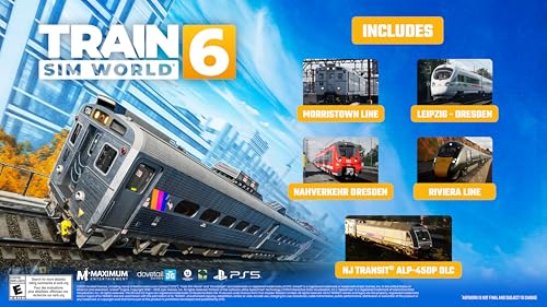 Train Sim World 6 - PlayStation 5 by Maximum Entertainment - Used condition - US$84.99