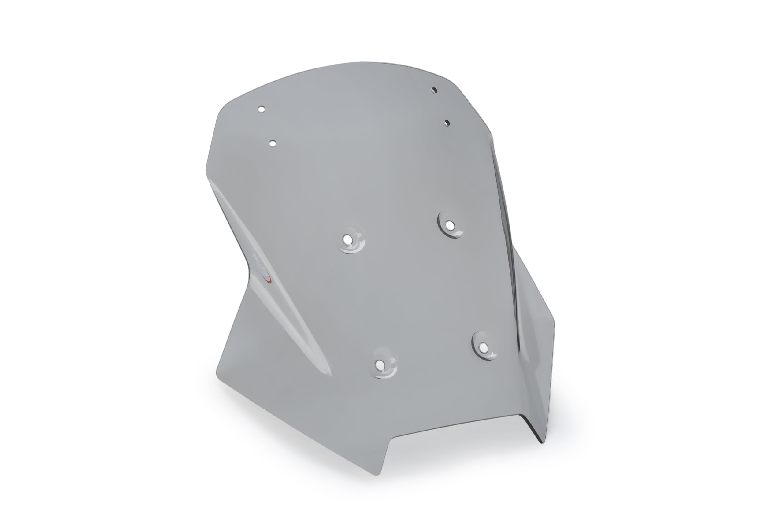 Puig 22322H Touring Windshield to improve rider’s aerodynamic protection with adventure design; made of durable acrylic with rounded edges, Smoke
