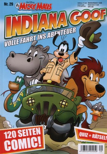 Preisvergleich Produktbild Micky Maus Indiana Goof Volle Fahrt ins Abenteuer Nr 29