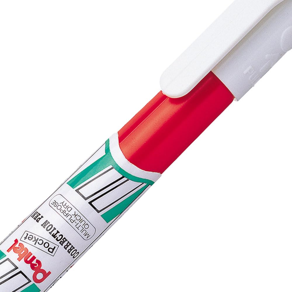 Pentel ZLC21-WF 12 Stück Korrekturflüssigkeit weiß 7 ml