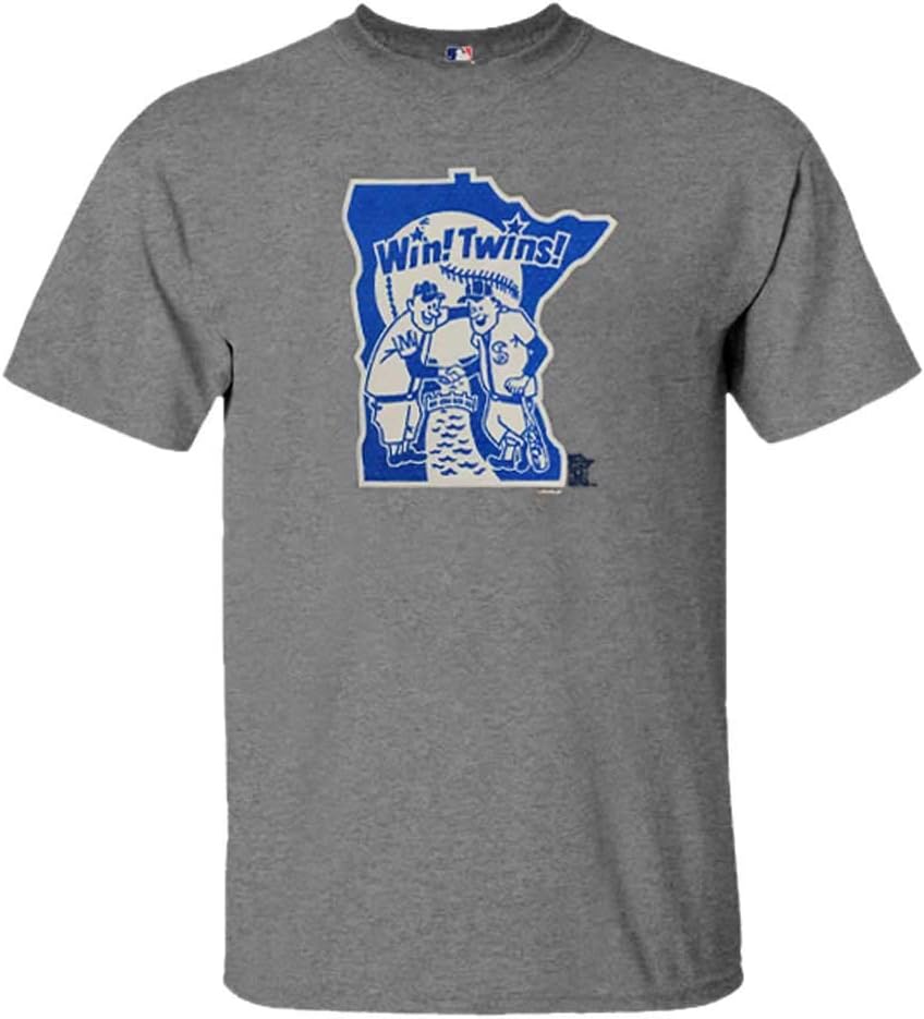 Fanatics Mens MLB Minnesota Twins Coop Primary Tee T-Shirt Baseball Minneapolis
