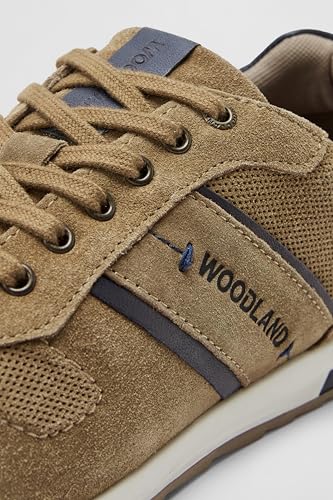 Image of Woodland Men's Leather Sneaker