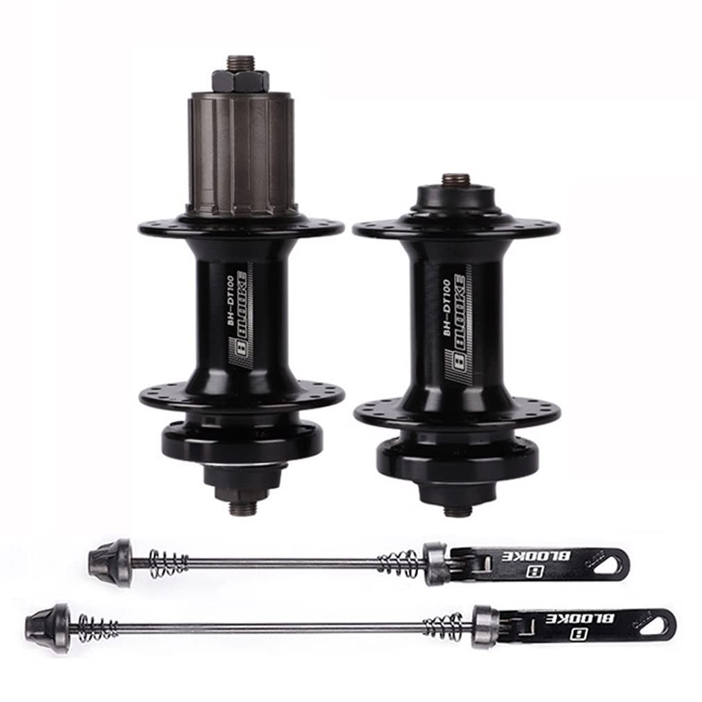 KOVBOX MTB Bike Disc Brake Hubs 36 Hole Bicycle Quick Release Hub Front Rear Ball Bearing Hub Set,for 7 8 9 10 11 Speed Cassette