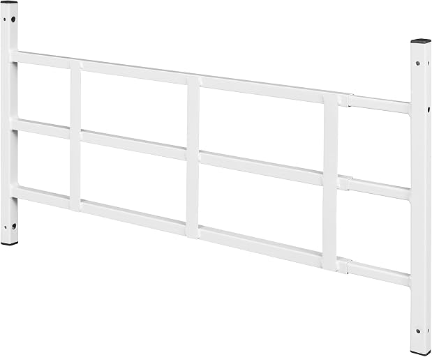 Segal S 4752 Fixed Window Guard – Adjustable Child Safety Window Guard Prevents Accidental Falls, Tamper Resistant Screws Included, Non-Egress, White, 23-1/2 to 38 In. W x 15-1/4 In. H (Single Pack) | 23-1/2 In. to 38 In., Home Security, Child Safety