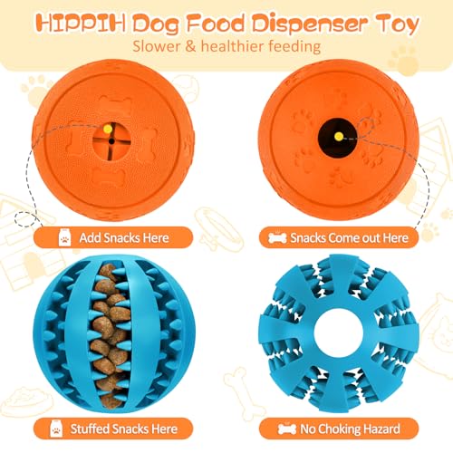 HIPPIH-Interactive-Dog-Toys-for-Puppies-2-Pack-Dog-Puzzle-Toys-for-Small-Dogs-Dog-Balls-for-Medium-Dogs-Treat-Dispensing-Dog-Toys
